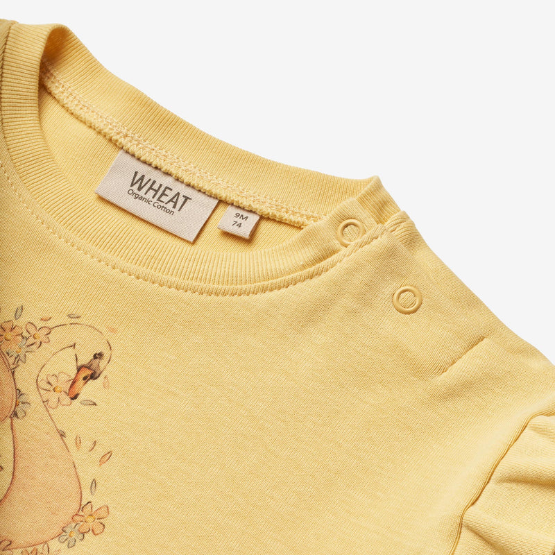 Wheat Main T-Shirt S/S Esther Jersey Tops and T-Shirts 5001 pale apricot
