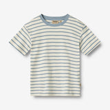 Wheat Main T-Shirt S/S Fabian Jersey Tops and T-Shirts 1479 shell stripe