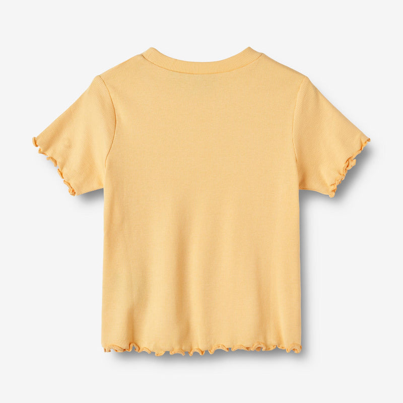 Wheat Main T-Shirt S/S Irene Jersey Tops and T-Shirts 5001 pale apricot