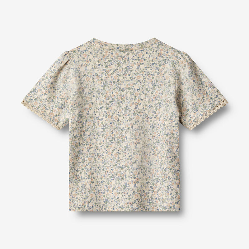 Wheat Main T-Shirt S/S Iris Jersey Tops and T-Shirts 3337 sandshell mini flowers