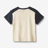 Wheat Main T-Shirt S/S Laurits Jersey Tops and T-Shirts 1477 shell