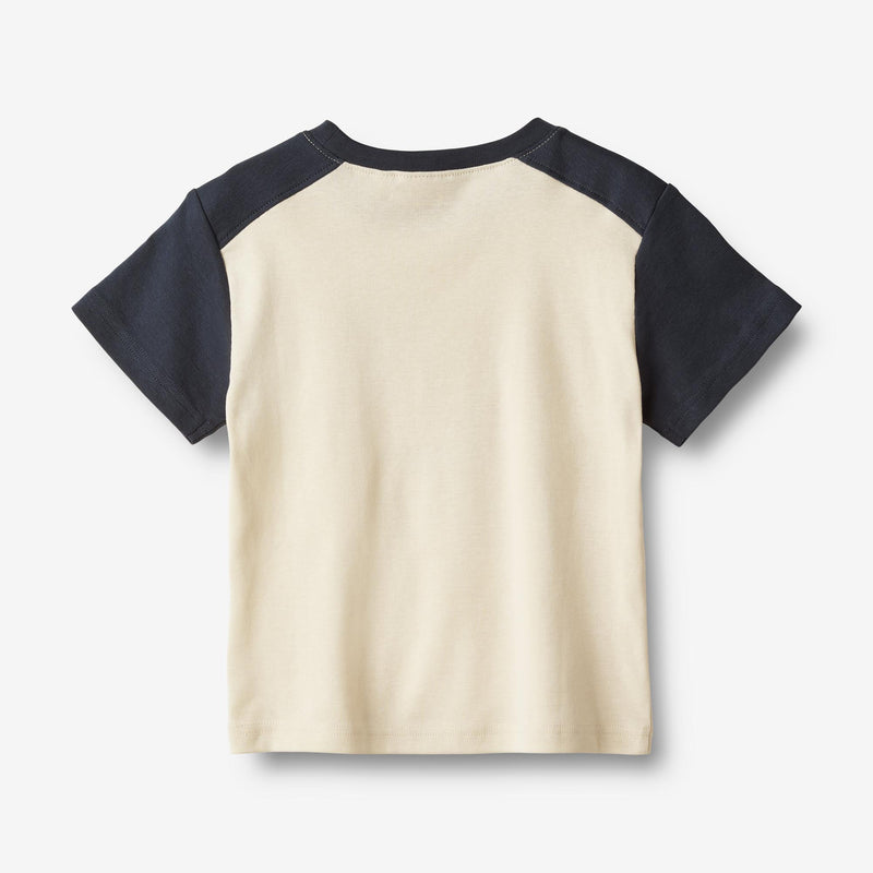 Wheat Main T-Shirt S/S Laurits Jersey Tops and T-Shirts 1477 shell