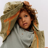 Wheat Main T-Shirt S/S Lumi Jersey Tops and T-Shirts 9442 stormy sea stripe