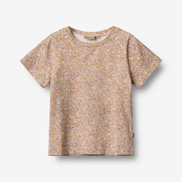 Wheat Main T-Shirt S/S Manna T-Shirt 9409 lilac flower meadow