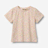 Wheat Main T-Shirt S/S Manna T-Shirt 9637 blush flower meadow