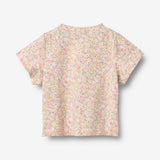 Wheat Main T-Shirt S/S Manna T-Shirt 9637 blush flower meadow
