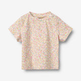 Wheat Main T-Shirt S/S Manna T-Shirt 9637 blush flower meadow