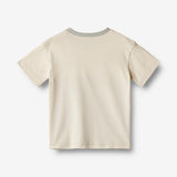 Wheat Main T-Shirt S/S Oliver Jersey Tops and T-Shirts 1475 sea mist