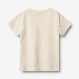 Wheat Main T-Shirt S/S Print Tessa Jersey Tops and T-Shirts 3182 ivory 