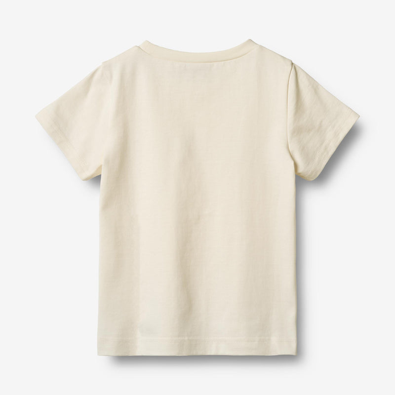 Wheat Main T-Shirt S/S Print Tessa Jersey Tops and T-Shirts 3182 ivory 