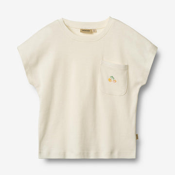 Wheat Main T-Shirt S/S Signe Jersey Tops and T-Shirts 3182 ivory 