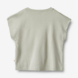 Wheat Main T-Shirt S/S Signe Jersey Tops and T-Shirts 1475 sea mist