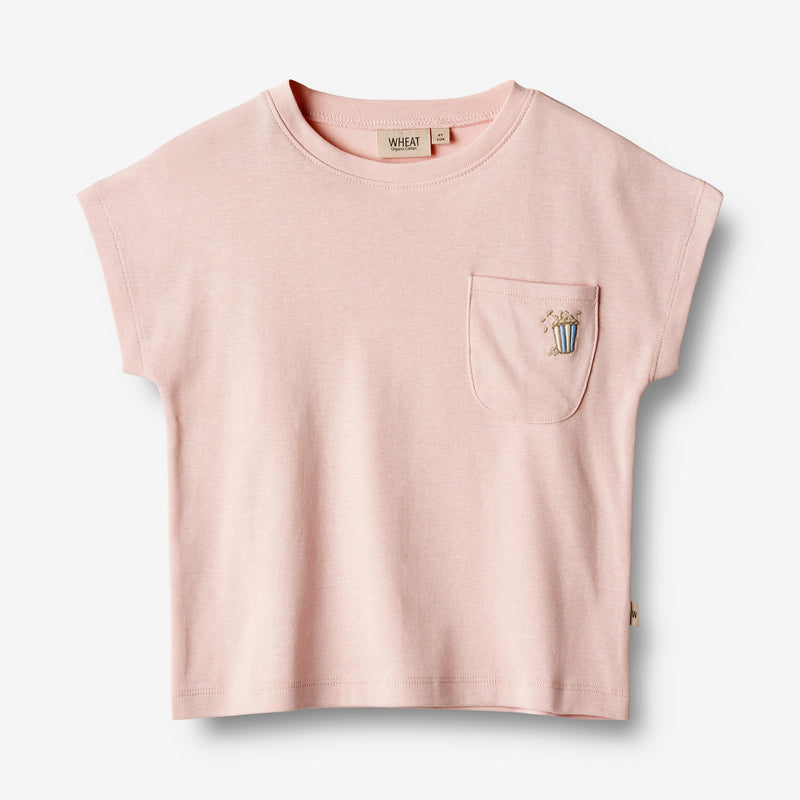Wheat Main T-Shirt S/S Signe Jersey Tops and T-Shirts 2281 rose ballet