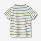 Wheat Main T-Shirt S/S Tobias | Baby Jersey Tops and T-Shirts 1479 shell stripe