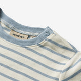 Wheat Main T-Shirt S/S Tobias | Baby Jersey Tops and T-Shirts 1479 shell stripe