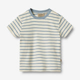 Wheat Main T-Shirt S/S Tobias | Baby Jersey Tops and T-Shirts 1479 shell stripe