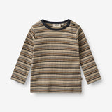 Wheat Main T-Shirt Stig | Baby Jersey Tops and T-Shirts 0181 multi stripe