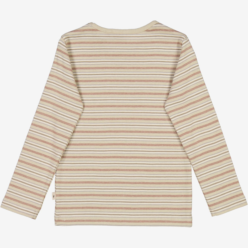 T-Shirt Striped LS - dusty stripe