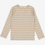 T-Shirt Striped LS - dusty stripe