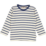 Wheat Main T-Shirt Striped LS Jersey Tops and T-Shirts 1014 cool blue