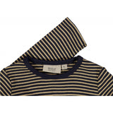 Wheat Main T-Shirt Striped LS Jersey Tops and T-Shirts 1378 midnight blue