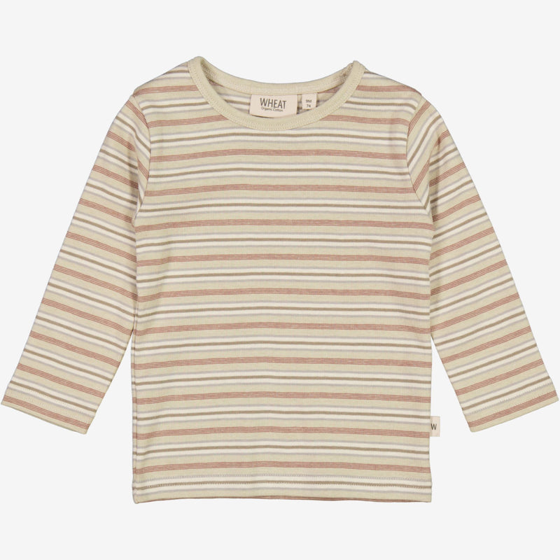 T-Shirt Striped LS | Baby - dusty stripe