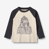 Wheat Main T-Shirt Walrus Jersey Tops and T-Shirts 1432 navy