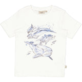 Wheat Main T-Shirt Whales Jersey Tops and T-Shirts 3180 off white