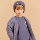 Wheat Main T-shirt L/S Axe Print T-Shirt 1292 greyblue
