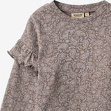 Wheat Main T-shirt L/S Belinda T-Shirt 9768 purple plum paisley