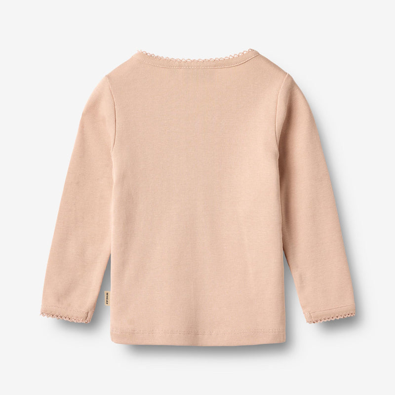 Wheat Main T-shirt L/S Belis Jersey Tops and T-Shirts 2032 rose dust