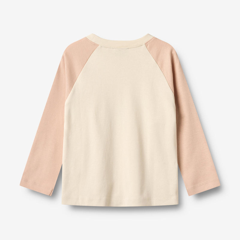 Wheat Main T-shirt L/S Darrin Jersey Tops and T-Shirts 2032 rose dust