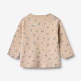 Wheat Main T-shirt L/S Darrin Jersey Tops and T-Shirts 9573 warm sand flowers