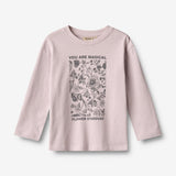 Wheat Main T-shirt L/S Dixie T-Shirt 1354 soft lilac
