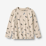 Wheat Main T-shirt L/S Ebbe T-Shirt 9214 cars