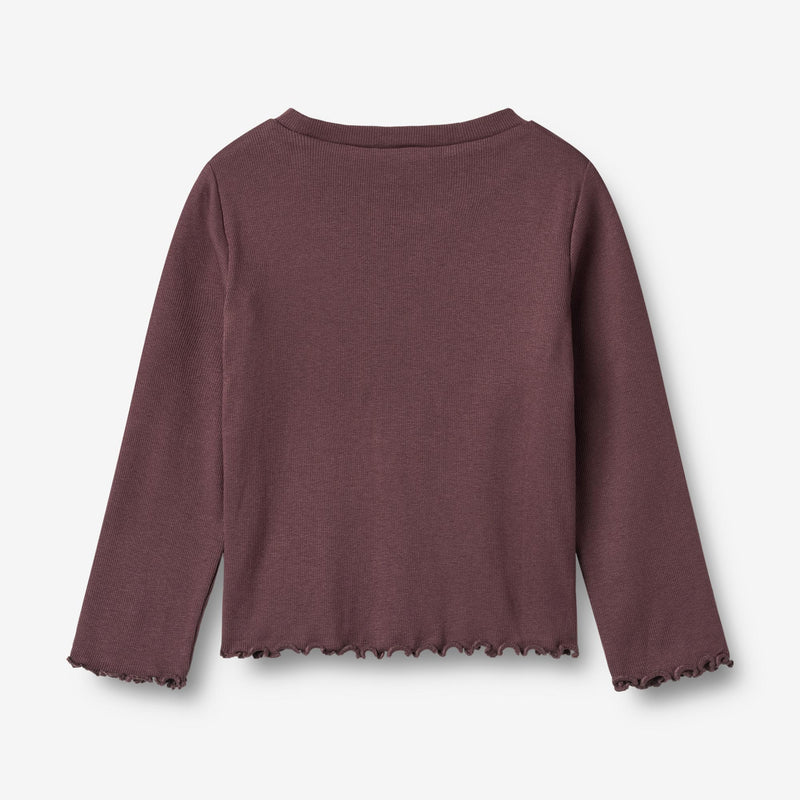 Wheat Main T-shirt L/S Else Jersey Tops and T-Shirts 3030 fudge