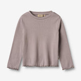 Wheat Main T-shirt L/S Else Jersey Tops and T-Shirts 9531 dusty purple