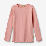 Wheat Main T-shirt L/S Ida Jersey Tops and T-Shirts 2026 rose