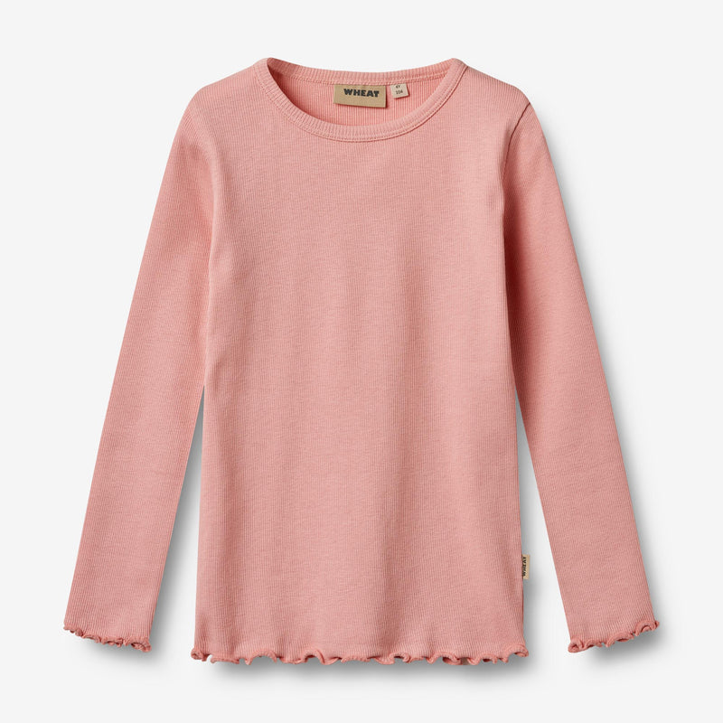 Wheat Main T-shirt L/S Ida Jersey Tops and T-Shirts 2026 rose