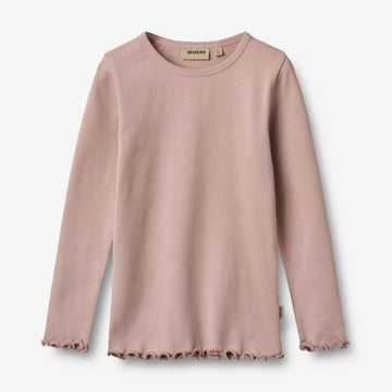 Wheat Main T-shirt L/S Ida T-Shirt 2487 rose powder