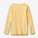 Wheat Main T-shirt L/S Ida T-Shirt 9425 golden yellow