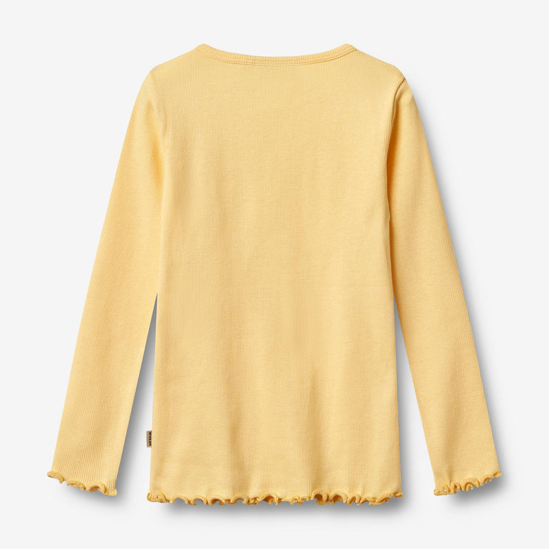 Wheat Main T-shirt L/S Ida T-Shirt 9425 golden yellow