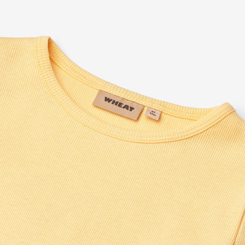 Wheat Main T-shirt L/S Ida T-Shirt 9425 golden yellow