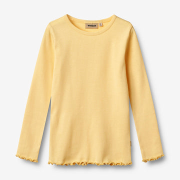 Wheat Main T-shirt L/S Ida T-Shirt 9425 golden yellow