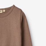 Wheat Main T-shirt L/S Ida T-Shirt 9573 toffee brown
