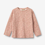 Wheat Main T-shirt L/S Manna Jersey Tops and T-Shirts 9566 rose dust flower meadow