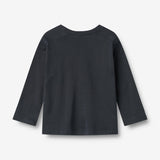 Wheat Main T-shirt L/S Monty Jersey Tops and T-Shirts 1432 navy