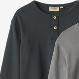 Wheat Main T-shirt L/S Morris T-Shirt 9624 flint
