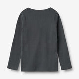 Wheat Main T-shirt L/S Stig Jersey Tops and T-Shirts 9526 black sea
