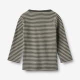 Wheat Main T-shirt L/S Stig Jersey Tops and T-Shirts 9577 winter forest stripe